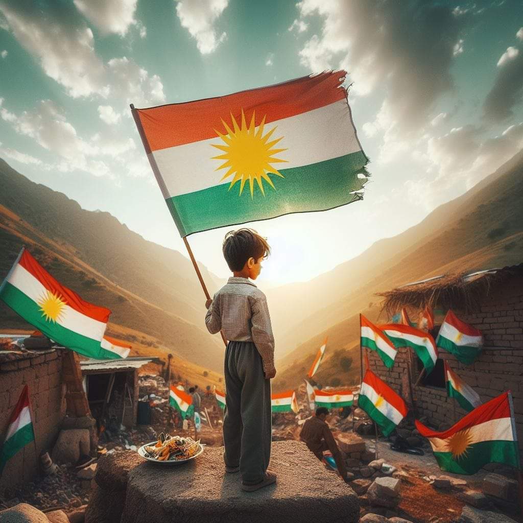 Kurdish Flag 